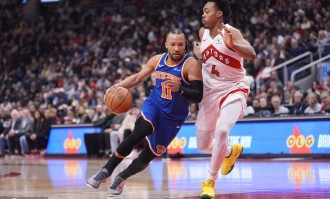 布伦森26+10唐斯21+13 英格拉姆空砍31分尼克斯胜猛龙