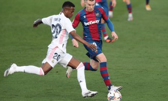 西甲：皇家马德里VS莱万特，最新数据库比分预测